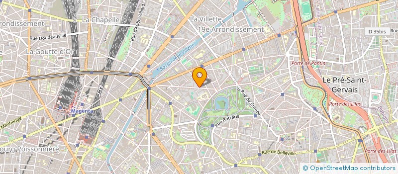 localisation de l'entreprise ISSERLIS FORM@CTIONS  PARIS