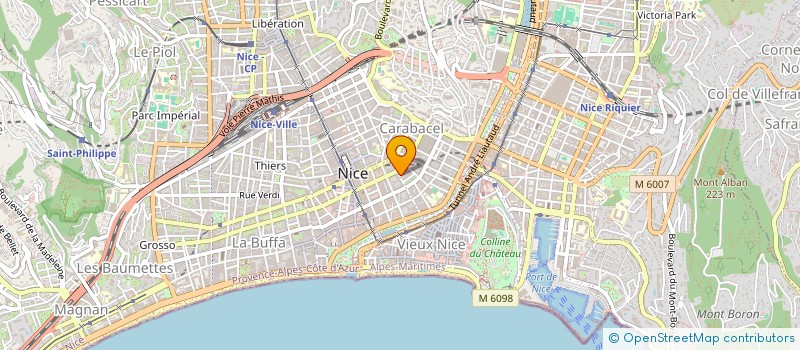 localisation de l'entreprise ISSERT & AZUELOS - NOTAIRES - NICE  NICE