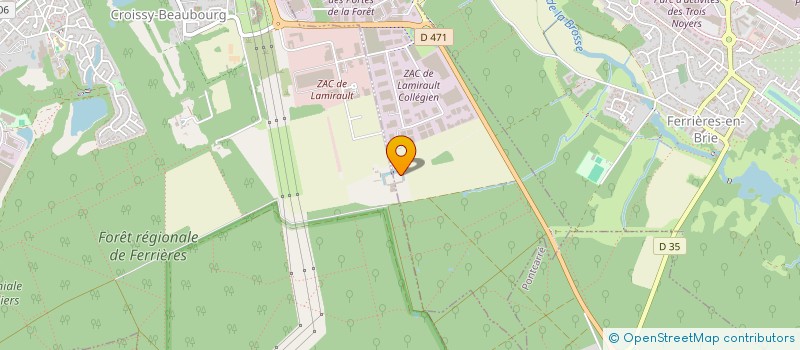 localisation de l'entreprise ISSI MECA  COLLEGIEN