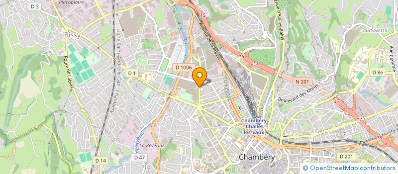 localisation de l'entreprise ISSIG à CHAMBERY