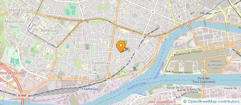 localisation de l'entreprise ISSIMO à NANTES