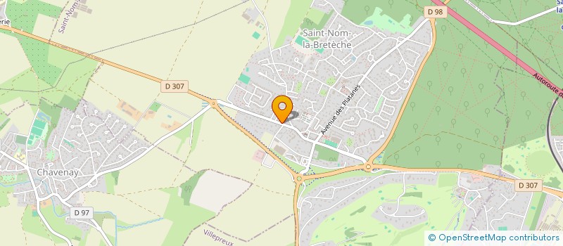 localisation de l'entreprise ISSNER à SAINT-NOM-LA-BRETECHE