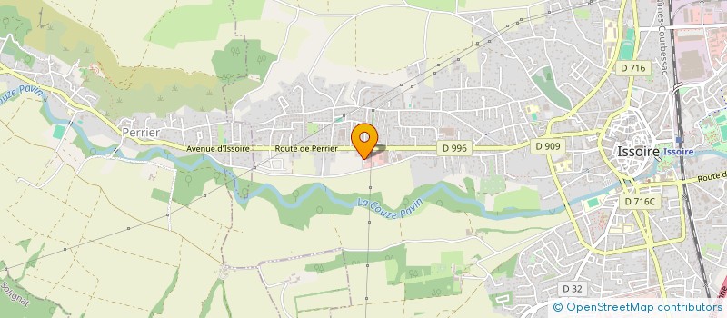 localisation de l'entreprise ISSOIRE à ISSOIRE