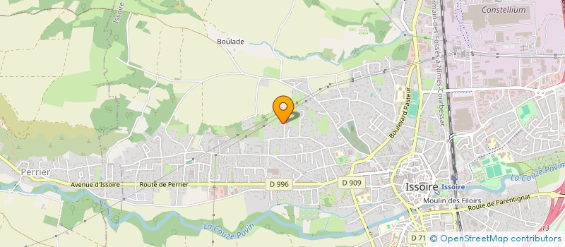 localisation de l'entreprise ISSOIRE LOISIRS STOCKAGE  ISSOIRE