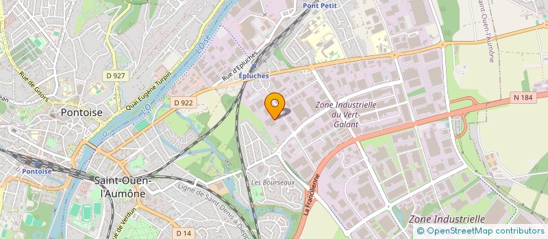 localisation de l'entreprise ISSOLYS à SAINT-OUEN-L'AUMONE
