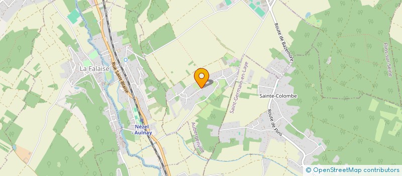 localisation de l'entreprise ISSOU DENTAL  AUBERGENVILLE