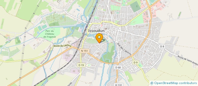 localisation de l'entreprise ISSOUDUN BANDA à ISSOUDUN