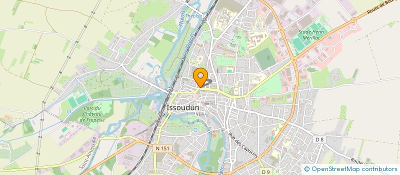 localisation de l'entreprise ISSOUDUN IMMOBILIER à ISSOUDUN