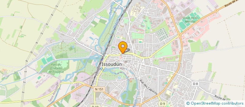 localisation de l'entreprise ISSOUDUN SPORT à ISSOUDUN
