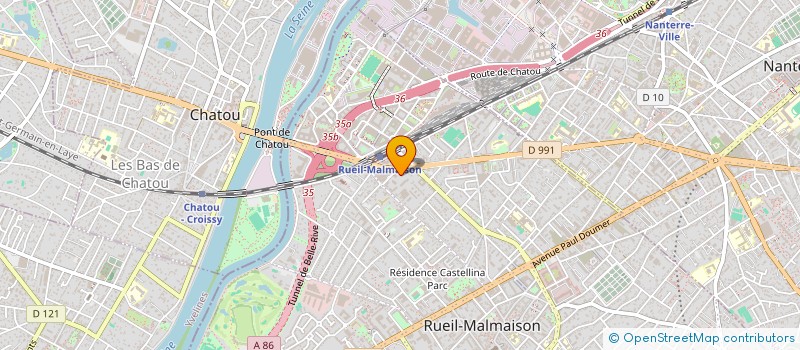 localisation de l'entreprise ISSRI à RUEIL-MALMAISON