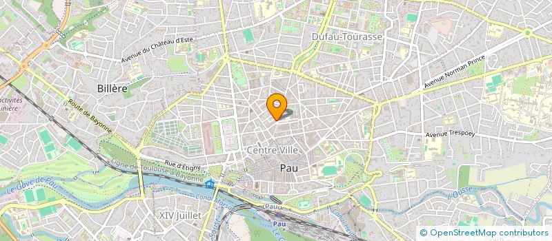 localisation de l'entreprise ISSUE DE SECOURS à PAU