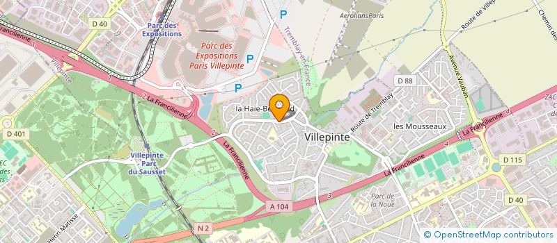 localisation de l'entreprise ISSUE DE SECOURS (COMPAGNIE PIERRE VINCENT) à MONTREUIL