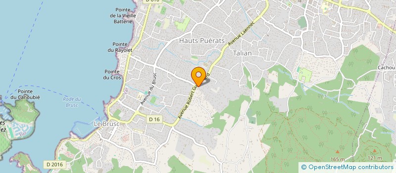 localisation de l'entreprise ISSWAL  CANNES