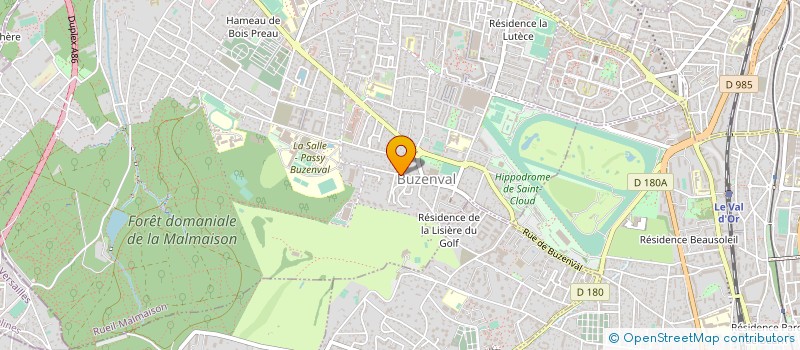 localisation de l'entreprise ISSY - AILLEURS à RUEIL-MALMAISON