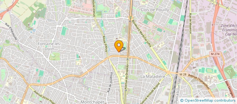 localisation de l'entreprise ISSY CONSULTING  DIJON