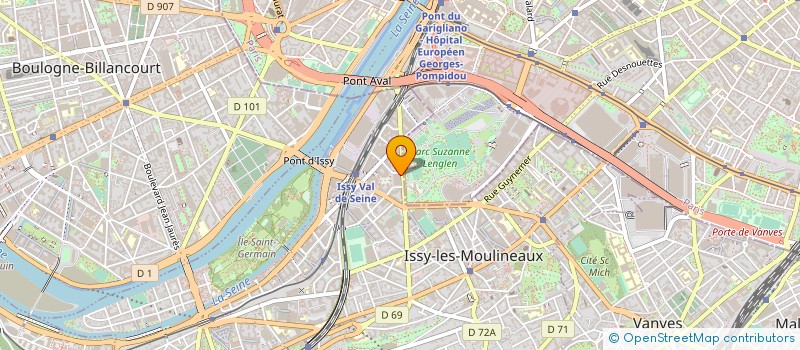 localisation de l'entreprise ISSY EN HERBE à ISSY-LES-MOULINEAUX