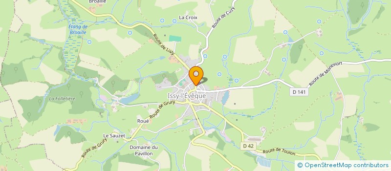 localisation de l'entreprise ISSY FAIS  ISSY-L'EVEQUE