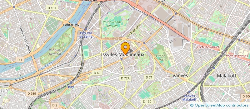 localisation de l'entreprise ISSY ON RIT à ISSY-LES-MOULINEAUX
