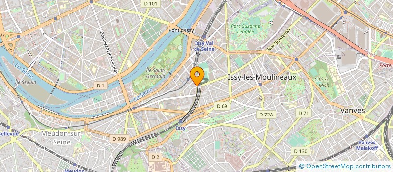 localisation de l'entreprise ISSY RAMEN  PARIS 8