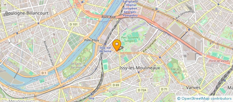 localisation de l'entreprise ISSY TOKYO 889 à ISSY-LES-MOULINEAUX