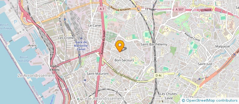 localisation de l'entreprise IST à MARSEILLE