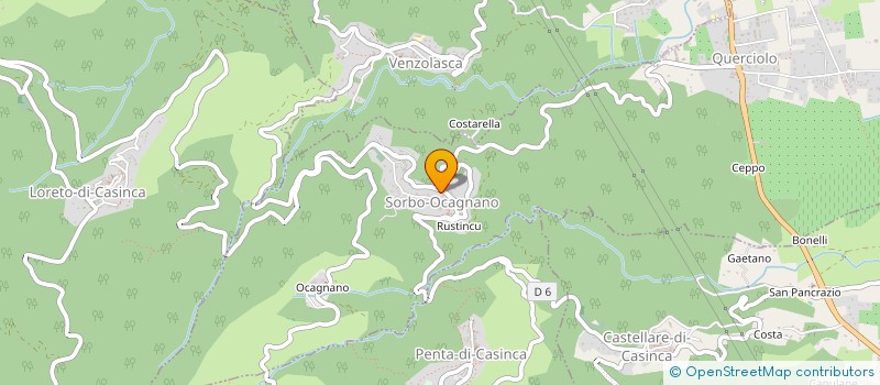 localisation de l'entreprise IST COMPAGNIE à SORBO-OCAGNANO