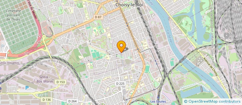 localisation de l'entreprise IST EXPRESS à CHOISY-LE-ROI