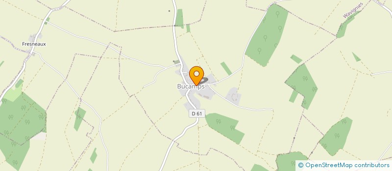 localisation de l'entreprise IST INSTALLATIONS SANITAIRES THERMIQUES  BUCAMPS