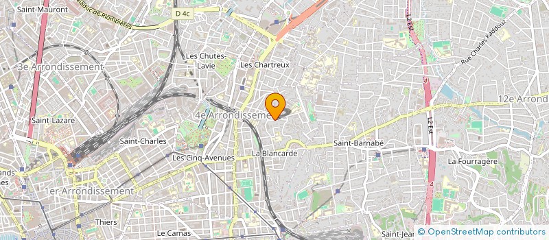 localisation de l'entreprise IST STARCOM à MARSEILLE