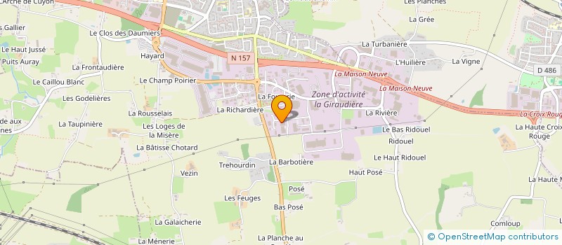 localisation de l'entreprise ISTA  NOYAL-SUR-VILAINE