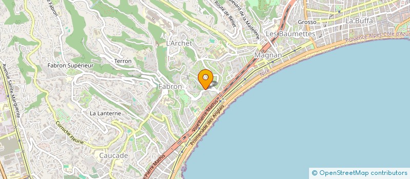 localisation de l'entreprise ISTA GROUP  NICE