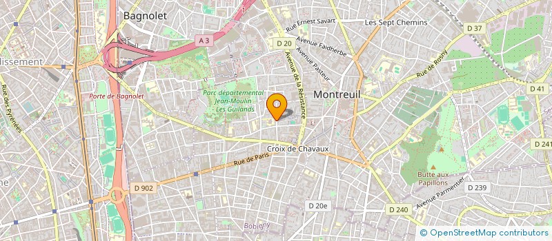 localisation de l'entreprise ISTANBUL à MONTREUIL