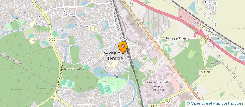 localisation de l'entreprise ISTANBUL KEBAB  SAVIGNY-LE-TEMPLE