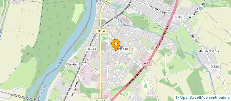 localisation de l'entreprise ISTANBUL KEBAB à COSNE-COURS-SUR-LOIRE