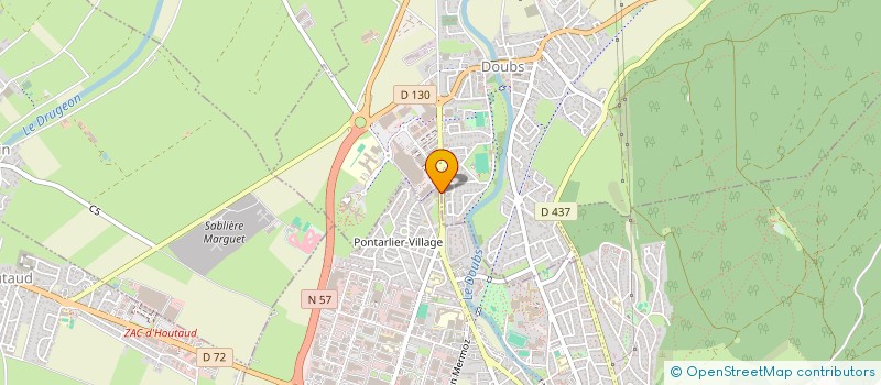 localisation de l'entreprise ISTANBUL MARCHE  PONTARLIER