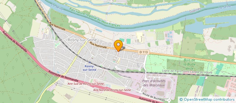 localisation de l'entreprise ISTANBUL RESTAURANT  ROSNY-SUR-SEINE