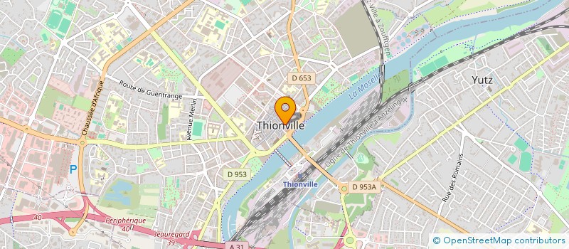 localisation de l'entreprise ISTANBUL SARL  THIONVILLE