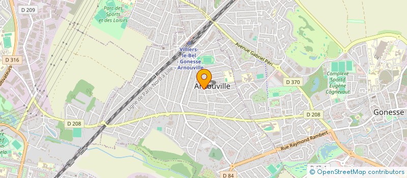 localisation de l'entreprise ISTANBULLUM BOULANGERIE à ARNOUVILLE