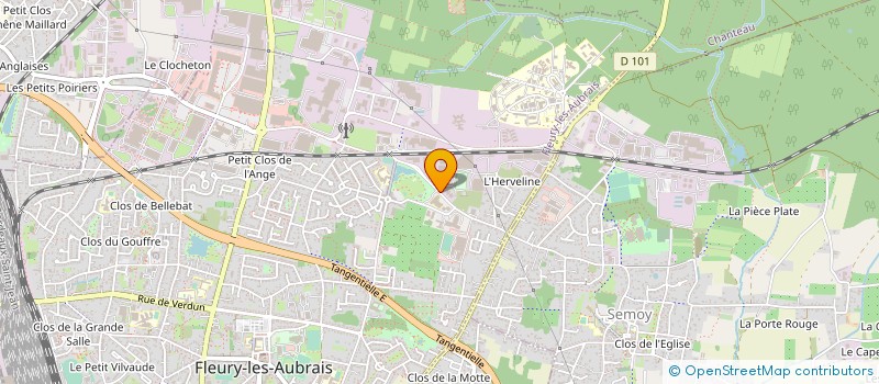 localisation de l'entreprise ISTEL INDUSTRIES à FLEURY-LES-AUBRAIS
