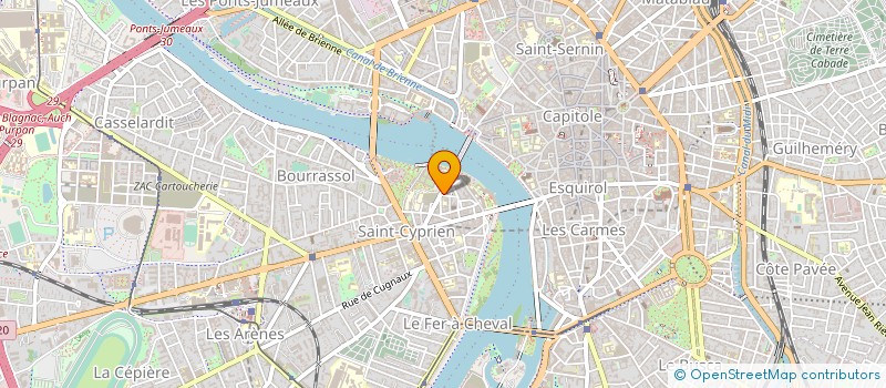 localisation de l'entreprise ISTELLA à TOULOUSE