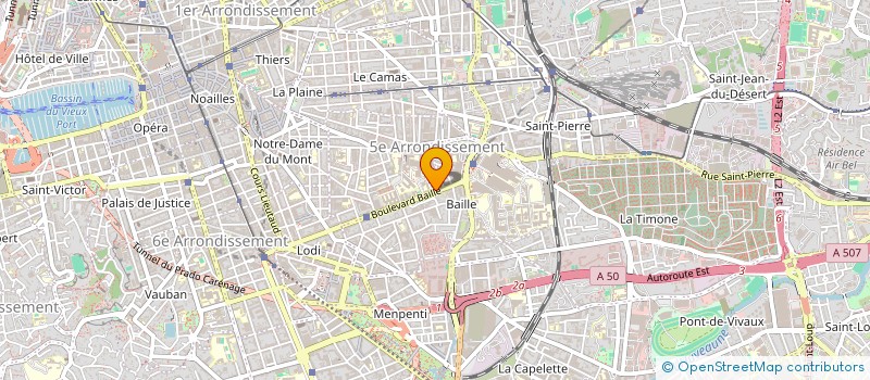 localisation de l'entreprise ISTERIA  MARSEILLE