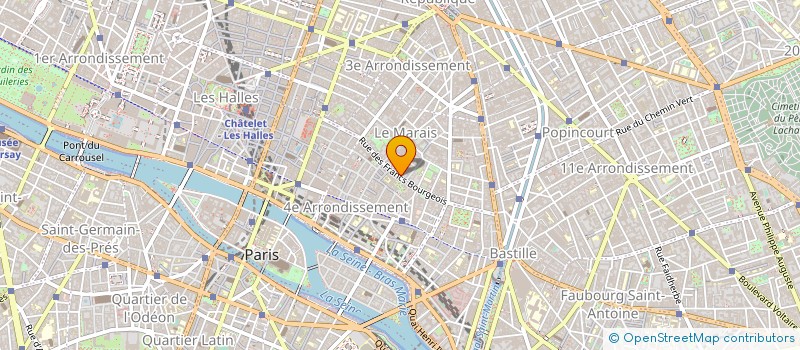 localisation de l'entreprise ISTH ENSEIGNEMENT SUPERIEUR à PARIS