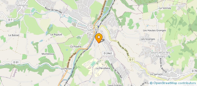 localisation de l'entreprise ISTHMES GROUP RESEARCH AND INNOVATION  SAINT-GERMAIN-NUELLES