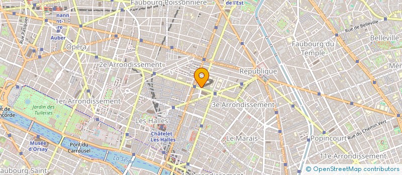 localisation de l'entreprise ISTIKBAL à PARIS