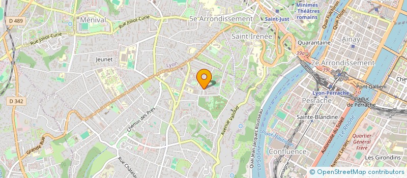 localisation de l'entreprise ISTIO MANAGEMENT à SAINTE-FOY-LES-LYON