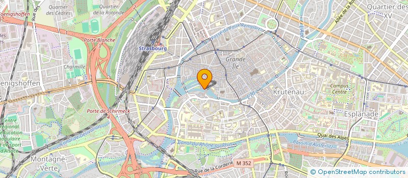 localisation de l'entreprise ISTITUTO ORDINE DI SANT ANDREA DI CAFFA à STRASBOURG
