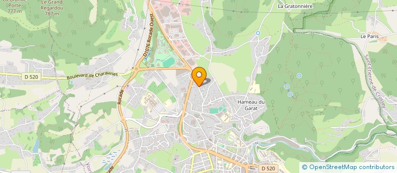 localisation de l'entreprise ISTOIROUL  VOIRON