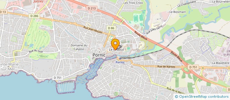 localisation de l'entreprise ISTORISE IMMO  PORNIC