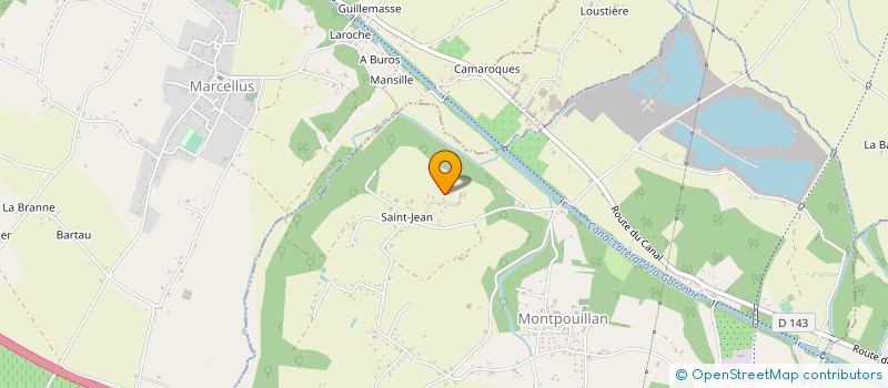 localisation de l'entreprise ISTP 47  MONTPOUILLAN