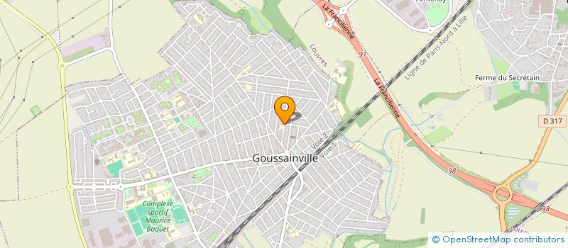 localisation de l'entreprise ISTP à GOUSSAINVILLE